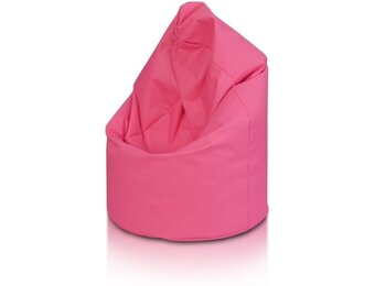 Roze zitzak fauteuil 70x70x110cm polyester