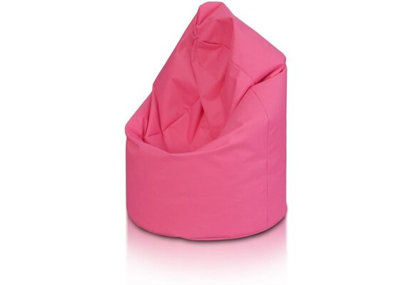 Roze zitzak fauteuil 70x70x110cm polyester