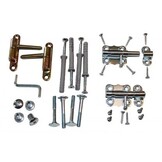 Babyhekje 52-72 cm - Extra hoog 100 cm, naturel grenenhout