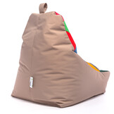 Zitzak buiten waterdicht - 100x80x85cm, bruin/multicolor outdoor polyester