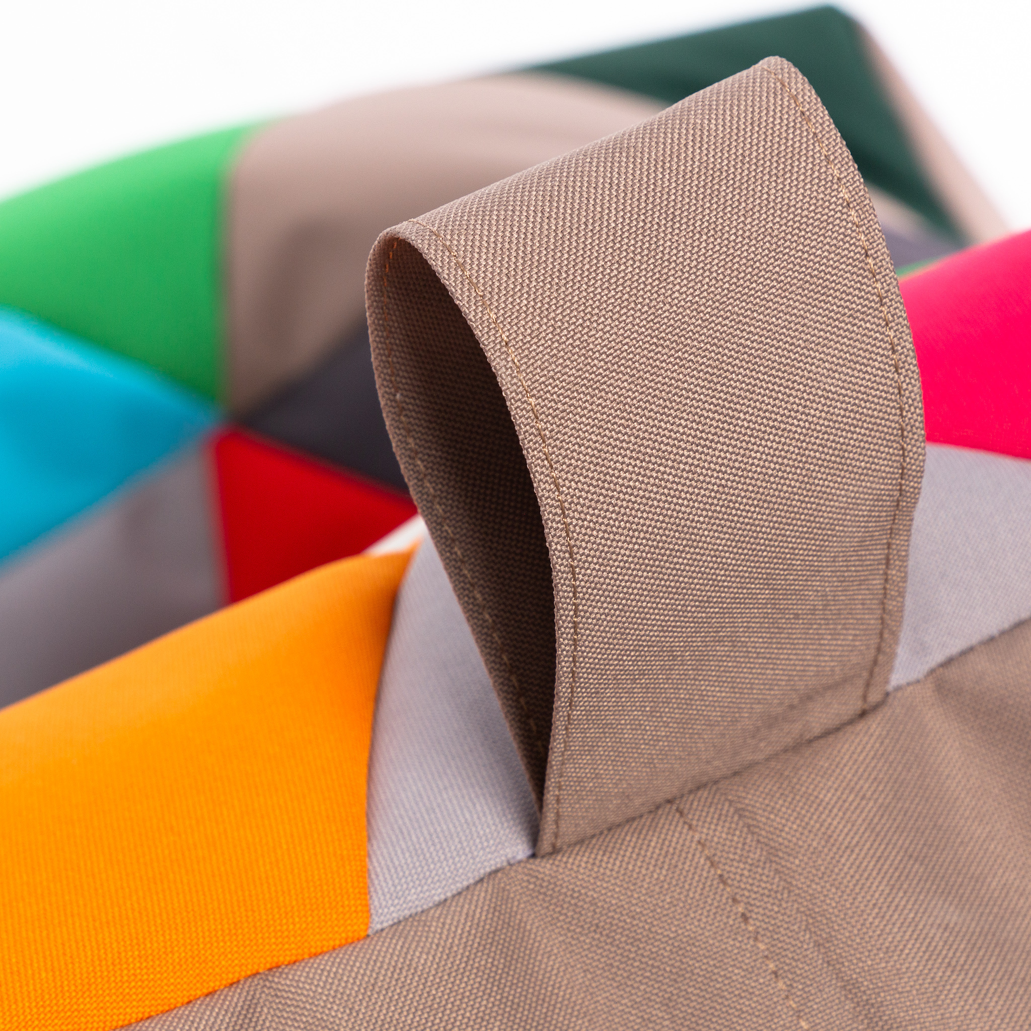 Zitzak buiten waterdicht - 100x80x85cm, bruin/multicolor outdoor polyester