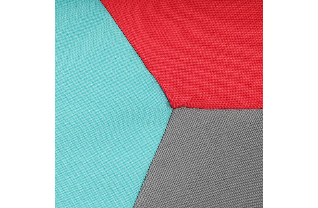 Grote zitzak voetbal - Maat L, Ø 90 cm, Multicolor, Outdoor Polyester