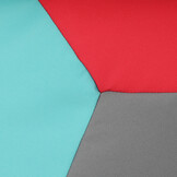 Grote zitzak voetbal - Maat L, Ø 90 cm, Multicolor, Outdoor Polyester