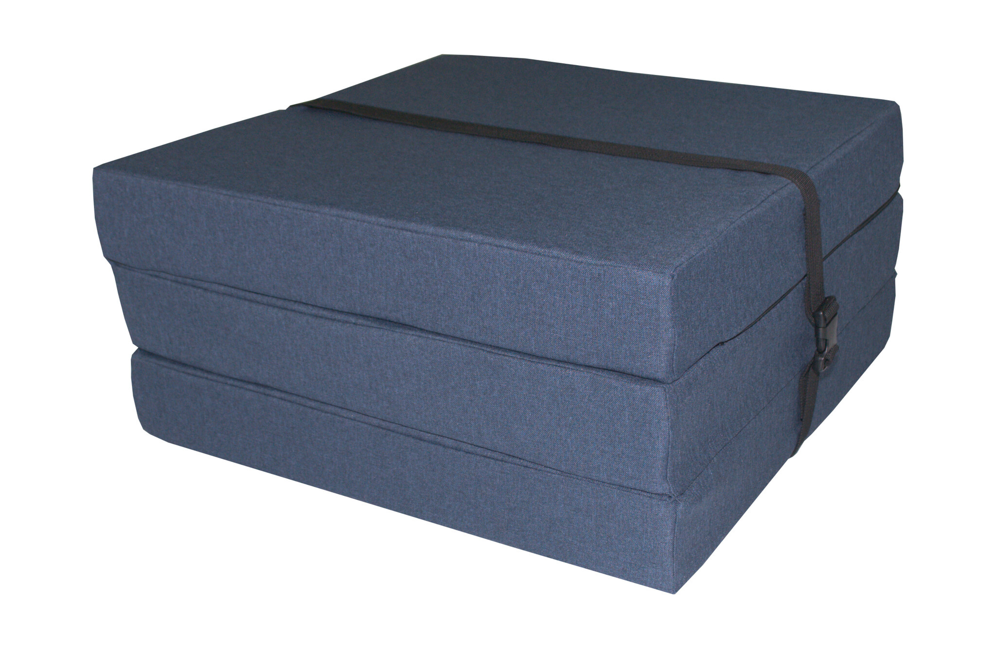 Opvouwbaar matras logee - 195x60x8 cm blauw foam