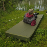 Veldmatras donkergroen - Opvouwbaar 80x200cm Foam, EU