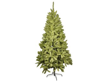Kunstkerstboom 240 cm - Groen PVC met Stabiele Stalen Poot