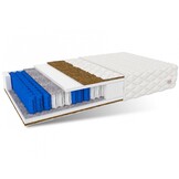 Matras 140x200 pocketvering: 7 zones, 20cm dik, medium