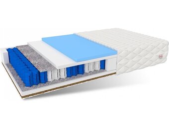 Matras 7 zones 140x200 cm | Ergonomisch Pocketvering, 20cm dik