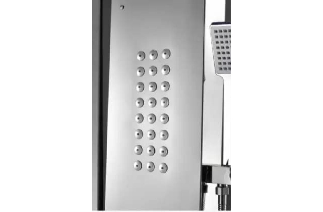 Complete doucheset hydro RVS met regendouche & massage