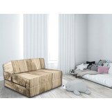 Campingmatras 200x90 - Luxe Opvouwbaar, 15cm Dik, Hout Motief