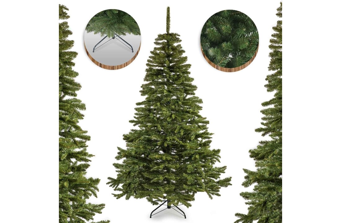 Kunstkerstboom 240 cm Spar Groen PVC - Realistisch & Onderhoudsvrij