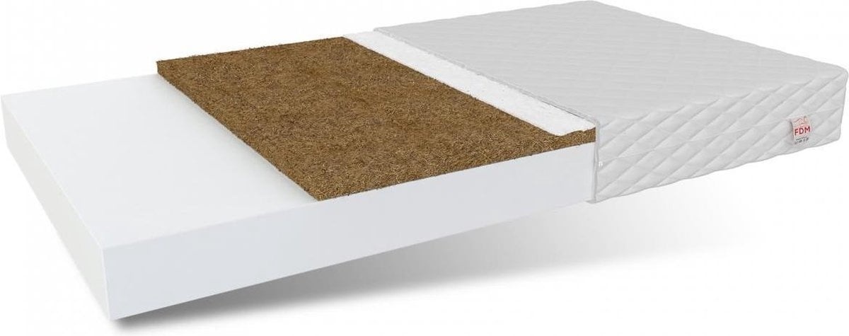 Koudschuim matras 10cm - 80x180 - Wit - Polyether T25