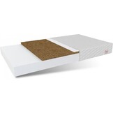 Dunne matras 80x180 cm koudschuim 10cm H2+H3 Wit