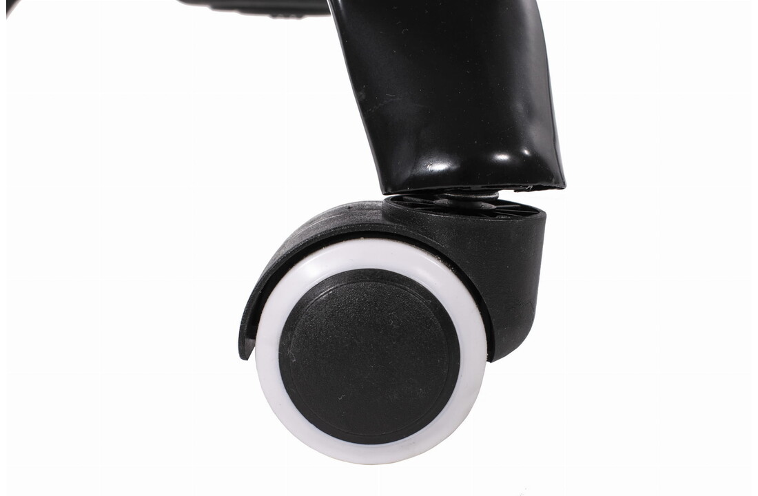 Bureaustoel leer grijs - Ergonomisch, Eco-leer, Verstelbaar, 70-80cm hoog