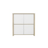 Speelgoed opberger hout MATIS 100x40x100cm wit