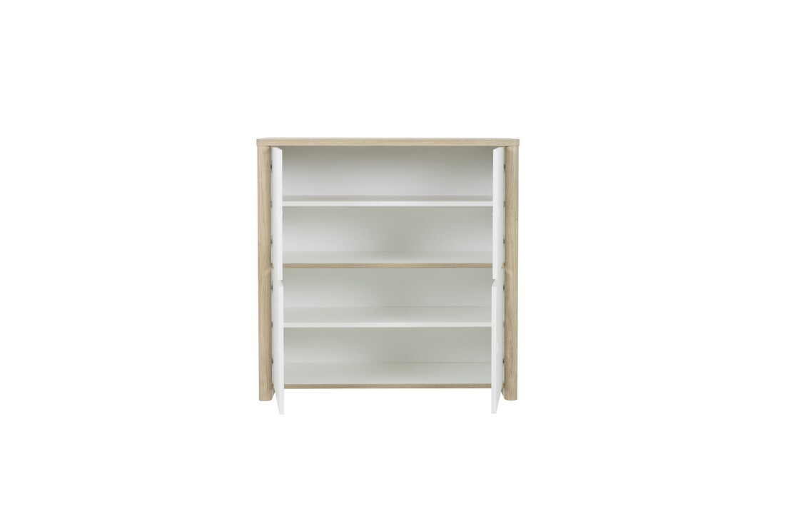 Speelgoed opberger hout MATIS 100x40x100cm wit