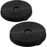 Koolstoffilter afzuigkap Berdsen BT-L (2 stuks) Zwart