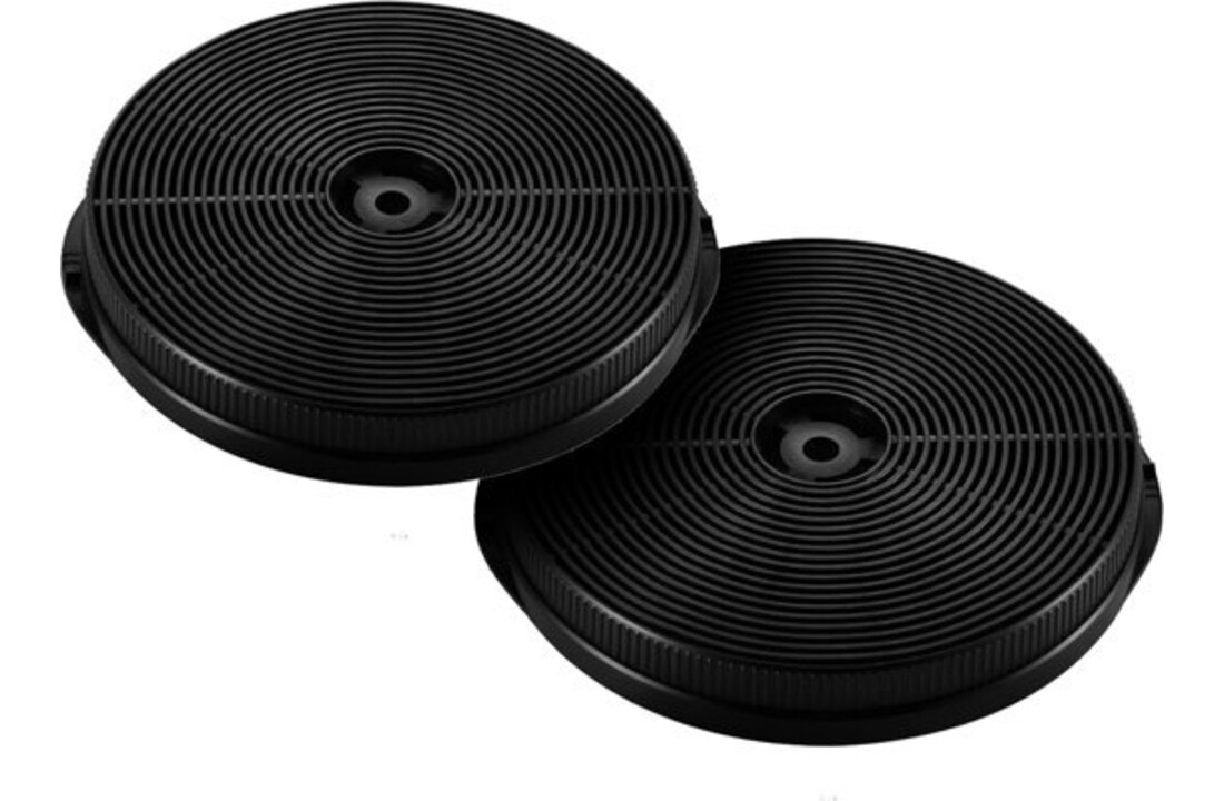 Filter afzuigkap: 2x BT-L koolstoffilters, zwart, koolstof