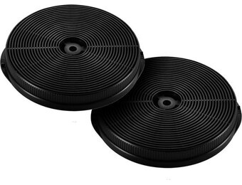 Filter afzuigkap: 2x BT-L koolstoffilters, zwart, koolstof
