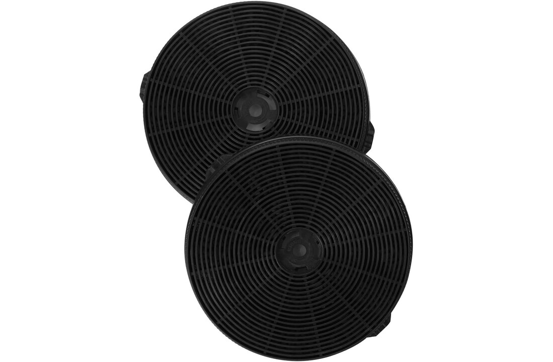 Filter afzuigkap: 2x BT-L koolstoffilters, zwart, koolstof