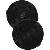 Filter afzuigkap: 2x BT-L koolstoffilters, zwart, koolstof