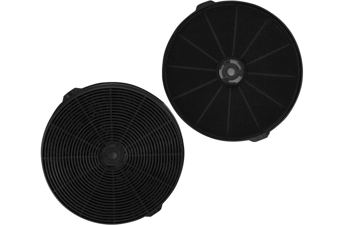 Filter afzuigkap: 2x BT-L koolstoffilters, zwart, koolstof
