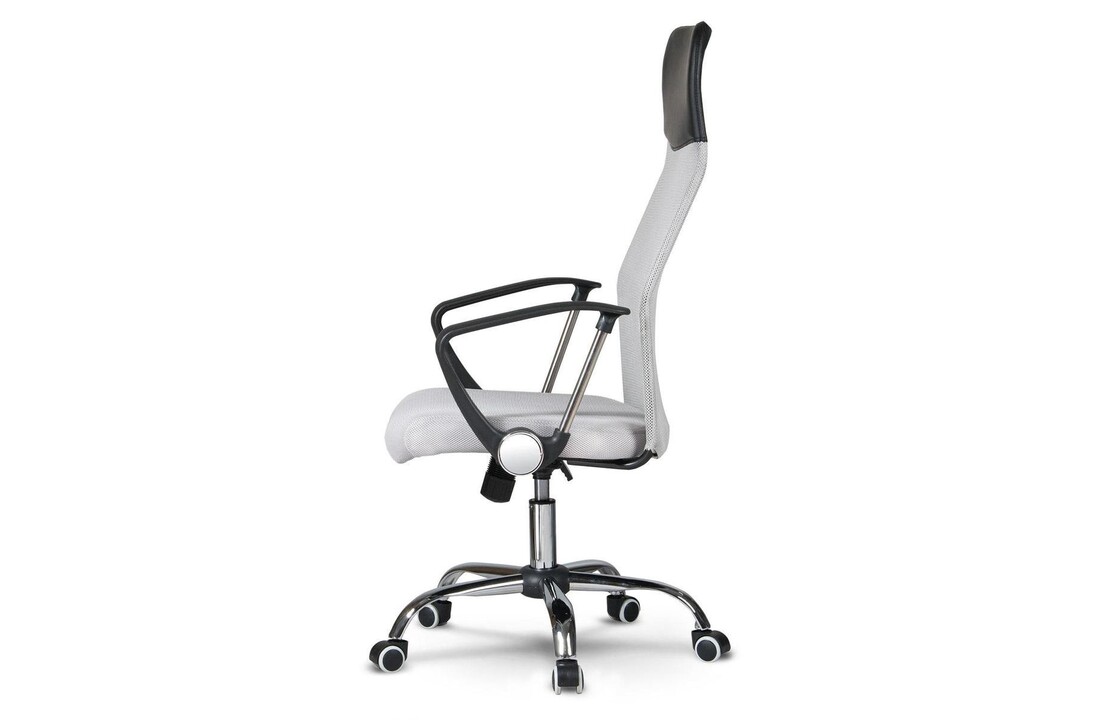 Ergonomische bureaustoel grijs | Sydney Design | Ademend Microgrid