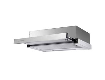 Onderbouw afzuigkap keuken - 50 cm RVS vlakscherm