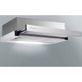 Onderbouw afzuigkap keuken - 50 cm RVS vlakscherm