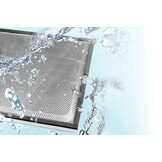 Vlakscherm afzuigkap RVS - 50 cm breed, onderbouw & telescopisch