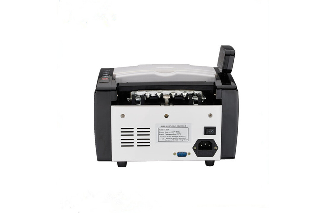 Geldtelmachine 1100 biljetten/min, UV/MG/IR detectie, zwart/wit