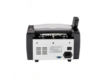 Geldtelmachine 1100 biljetten/min, UV/MG/IR detectie, zwart/wit