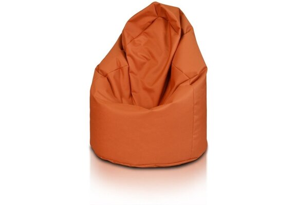 Loungestoel zitzak bruin - 70x70x110cm | EPS-kralen & Polyester