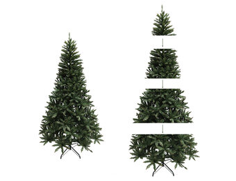 Kunstkerstboom 180cm - Groene Spar - Met Stalen Voet