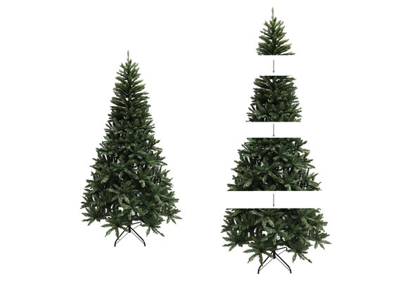 Kunstkerstboom 180cm - Groene Spar - Met Stalen Voet