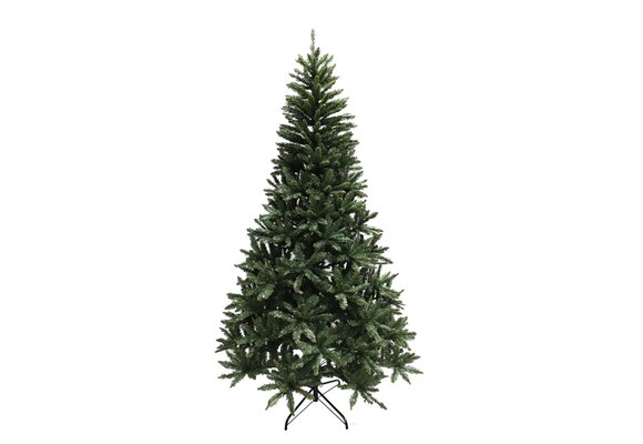 Nep kerstboom groen - 180 cm - spar - PVC met stalen voet
