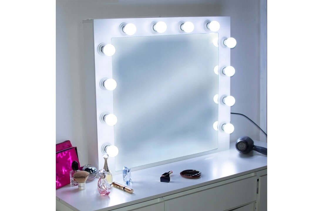 Kaptafel met veel lades - Modern Wit MDF, 140x94x43cm