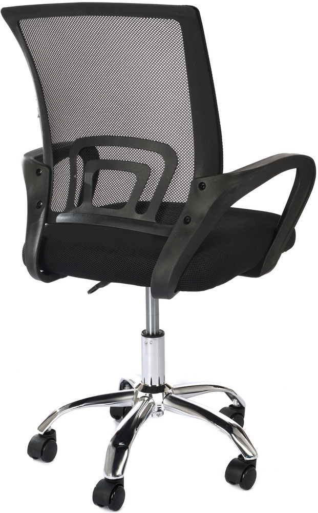 Ergonomische bureaustoel zwart mesh, verstelbaar, 120kg