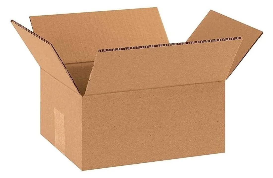 Kartonnen dozen 10 stuks - 60x40x40cm Bruin Enkelgolfkarton