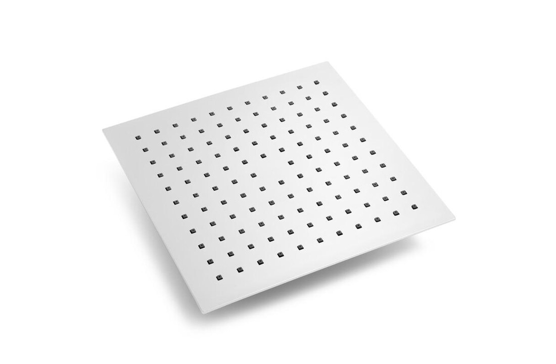 Inbouw regendouche 25x25 cm chroom vierkant - Luxe anti-kalk