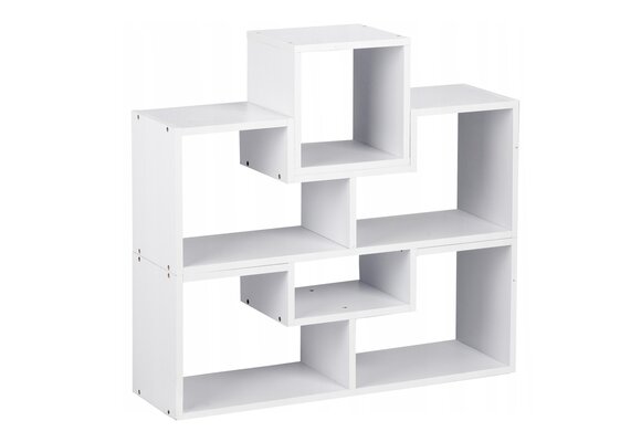 Modulaire kast Wit 63x25x80 cm Gelamineerd MDF