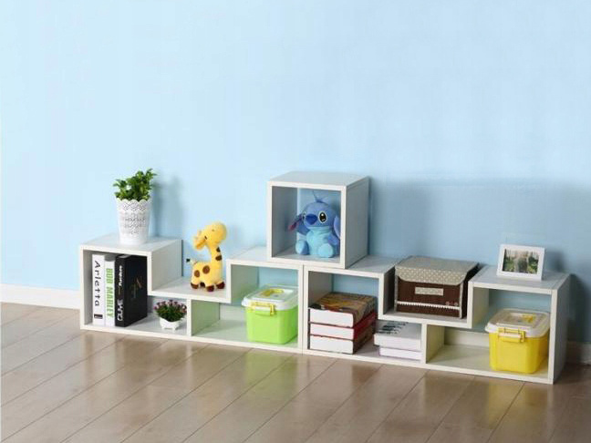 Modulaire kast Wit 63x25x80 cm Gelamineerd MDF