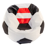 Voetbal zitzak Oostenrijk - Ø 90 cm - Eco-leer