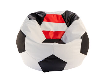 Euro 2024 zitzak | Voetbal Oostenrijk | Ø 90 cm Eco-leer