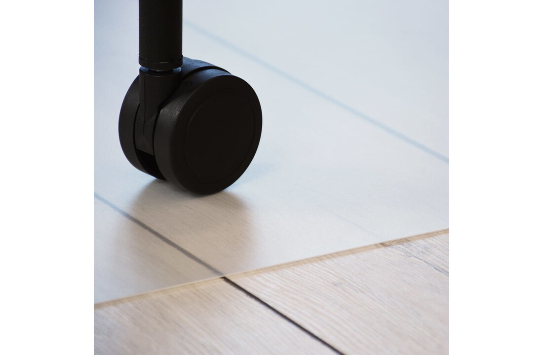 Vloerbeschermer 130x90 cm, Transparant Mat Polypropyleen