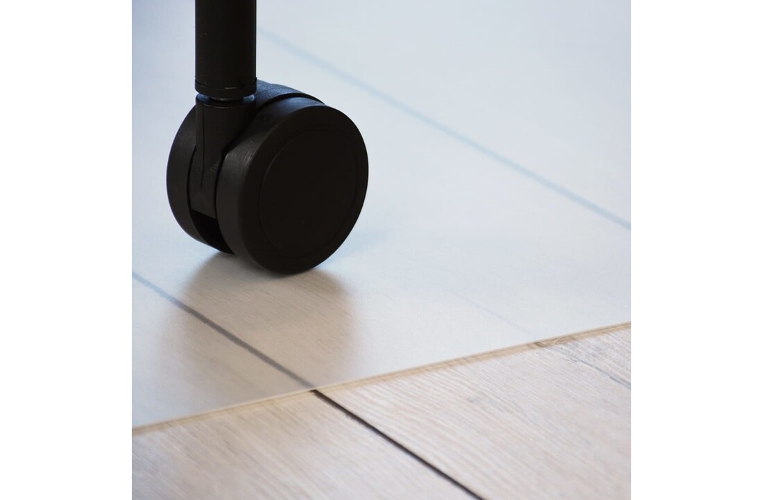 Beschermmat vloer 130x90cm transparant polypropyleen