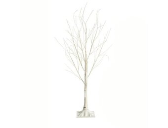 Lantaarnboom 150 cm Wit Kunstboom met 120 Koud Witte LEDS