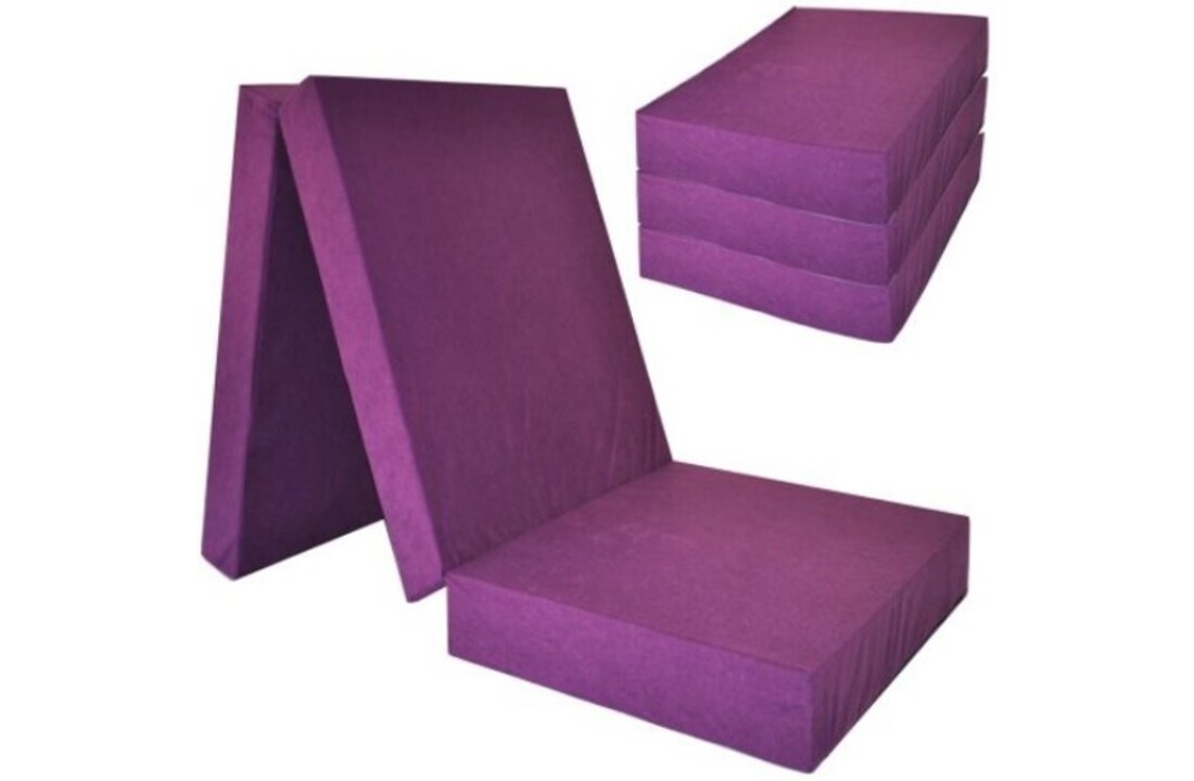 Camping matras draagtas | Extra dik 15cm | Violet Foam 195x80cm