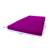 Camping matras draagtas | Extra dik 15cm | Violet Foam 195x80cm