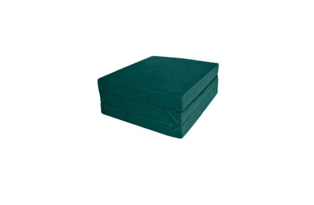 Campingmatras 195x80 - Extra dik 15cm - Groen Foam - Opvouwbaar
